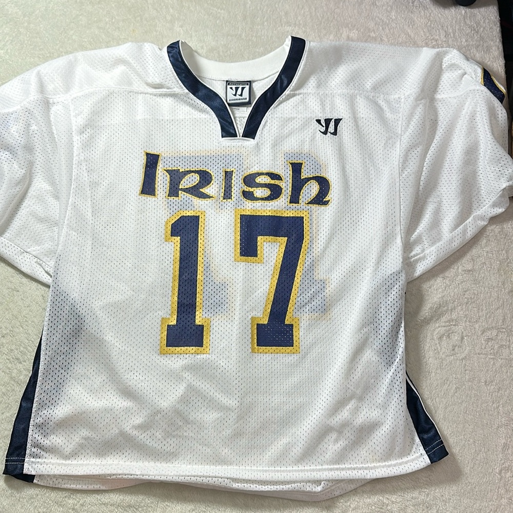 Warrior Irish Lacrosse Men’s Jersey #17 Size Large